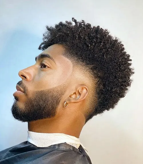 Men's haircut and fade work 3