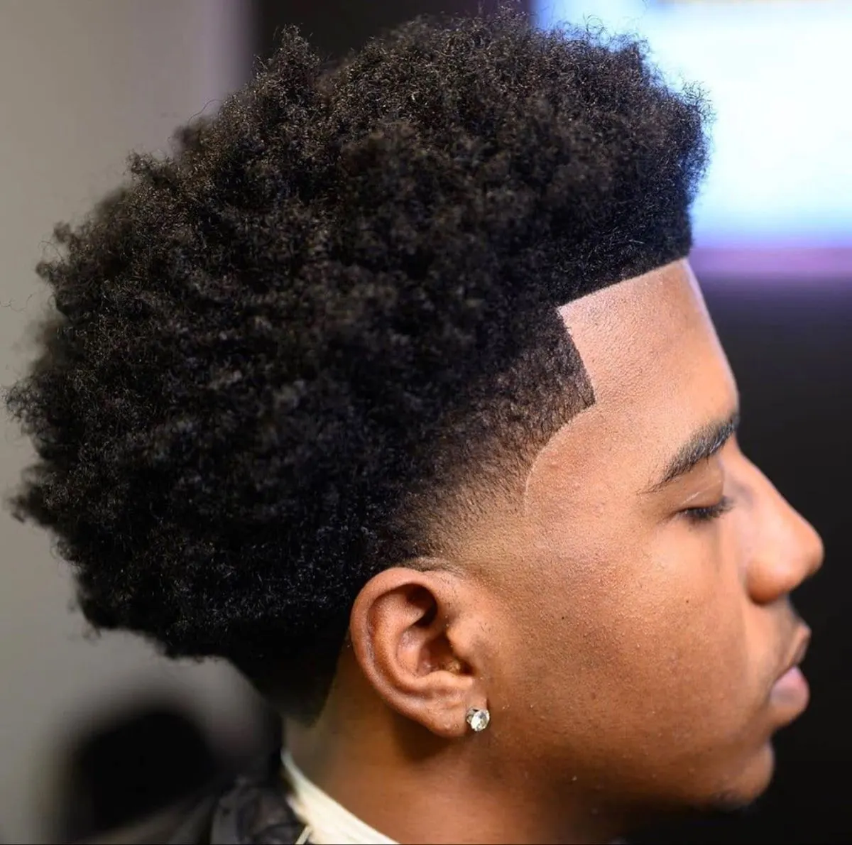 Men's haircut and fade work 1