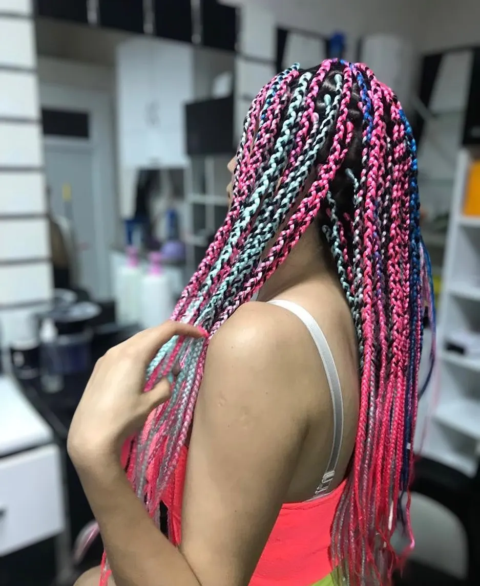 Afro Barber Izmir, Color Braids